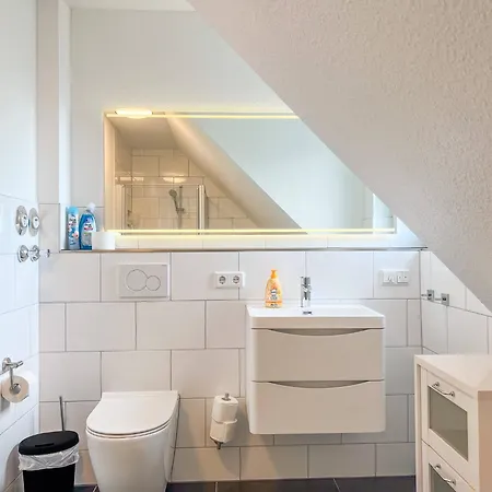 公寓 T&k - - Schoene 5 Maisonette - 20min Messe Fair Dus